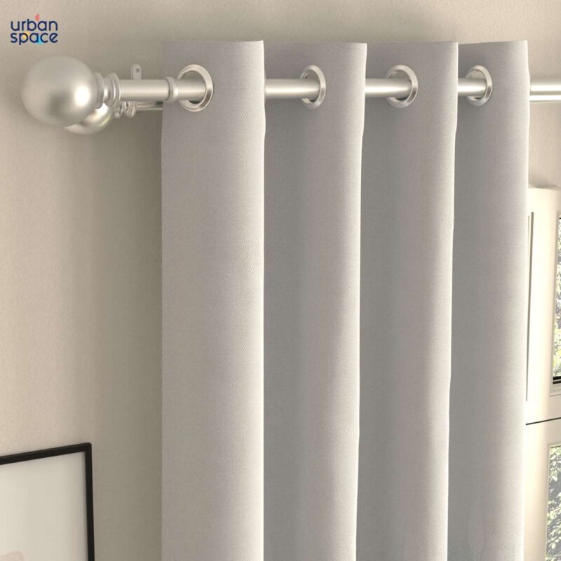 Blackout Curtains. Digital Printed Curtains. Pack of 2 Curtains - Sea Mist Turquoise - Image 3