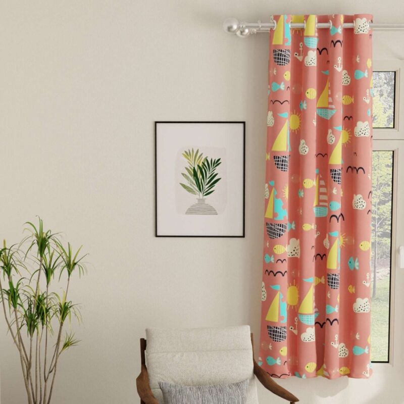 Blackout Curtains. Digital Printed Curtains. Pack of 1 Curtains - Nemo Terra - Image 6